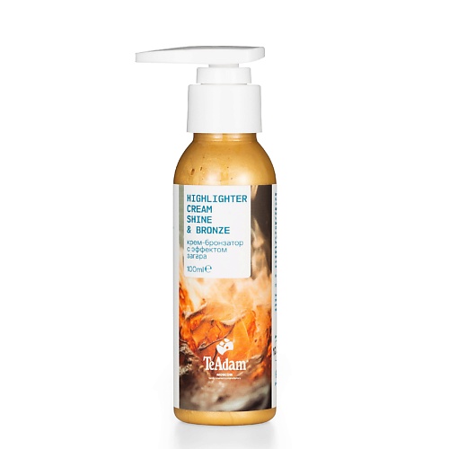 Флюид после загара TEADAM Крем-бронзатор с эффектом загара HIGHLIGHTER CREAM SHINE&BRONZE