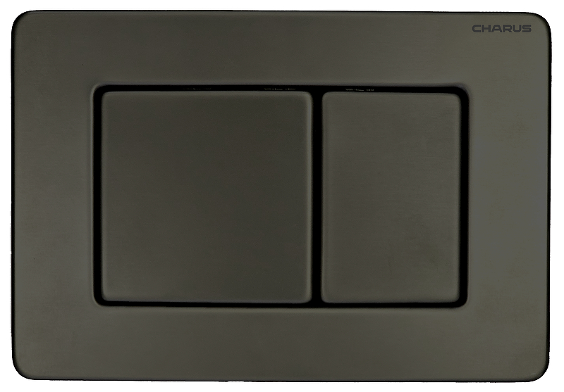 Клавиша смыва Charus Robusto FP.310.GNM.05 цвет Оружейная сталь