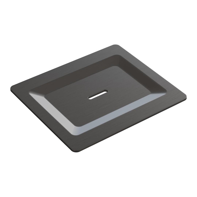 Мыльница для полки Boheme Space 10966-GM-SOAP цвет Оружейная сталь