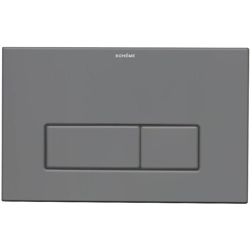 Клавиша смыва Boheme 669-GM Оружейная сталь