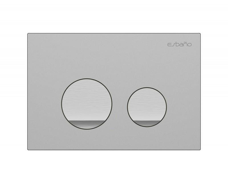 Клавиша смыва Esbano SLIM-37GM ESINSLIM37GM цвет Оружейная сталь